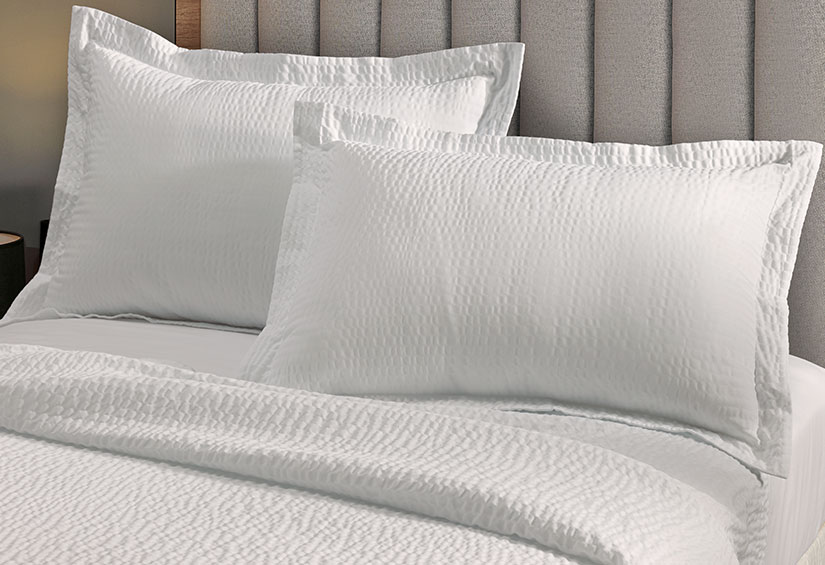 Rippled Coverlet & Shams Set